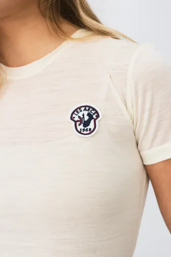 Bilde av LES ARCS Florette Wool T-shirt W white